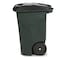 Toter 48 Gal. Trash Can Greenstone with Quiet Wheels and Lid ANA48 - alternate 4